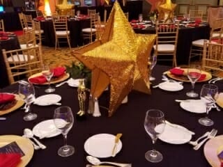 the star of the table beautifully presented